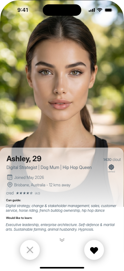 Ashley — mentor profile