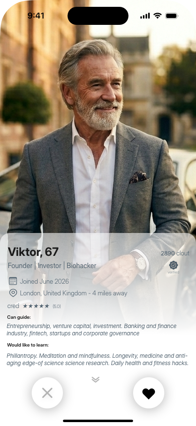 Viktor — mentor profile